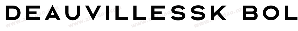 DeauvilleSSK Bold字体转换